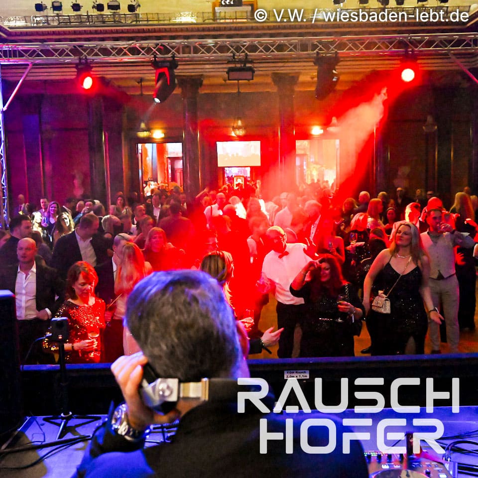 Rauschhofer im Club im Friedrich-von-Thiersch-Saal zur Silvester Gala im Kurhaus Wiesbaden 2026☆2027