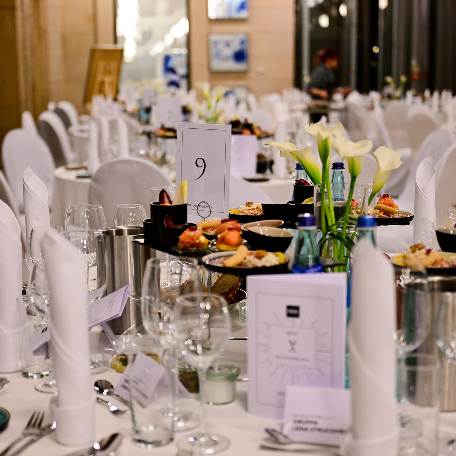 Exklusives 5-Gänge-Dinner am Silvesterabend im Kurhaus Wiesbaden